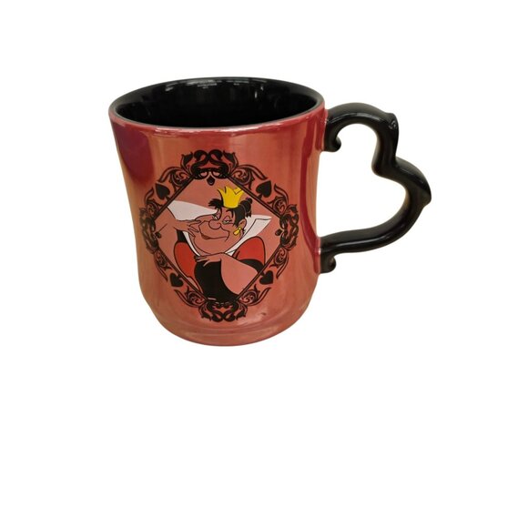 Disney Alice in Wonderland Queen of Hearts Off With Their Heads Coffee Mug - Picture 1 of 6